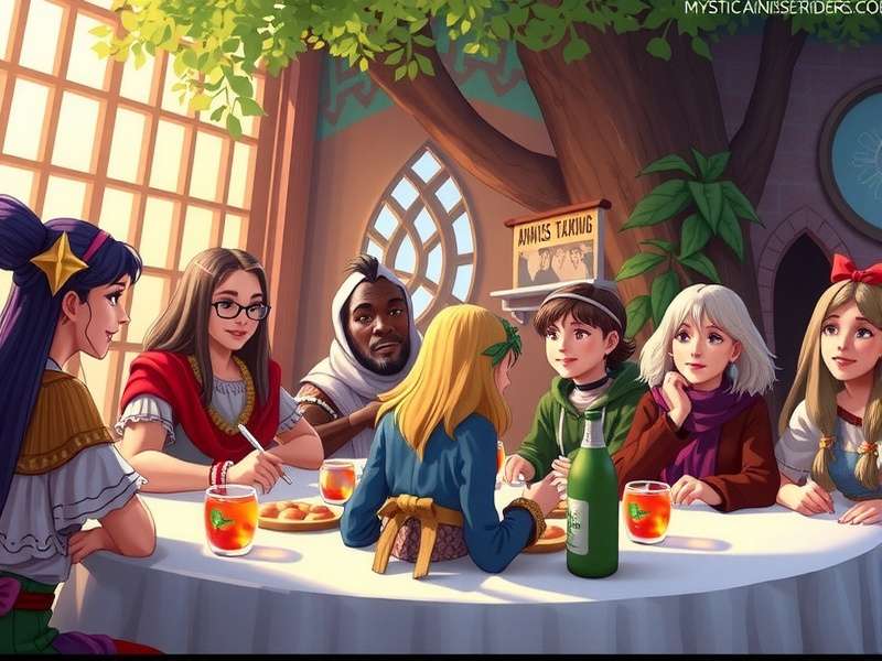 Mystic Anise Riders player community Mystic Anise Riders community event with players interacting